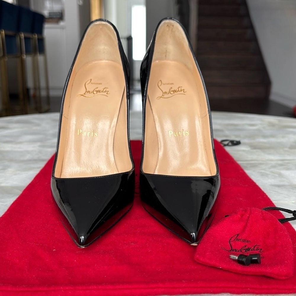 Christian Louboutin Kate - 100mm Pumps - Patent calf leather - Picture 2 of 2